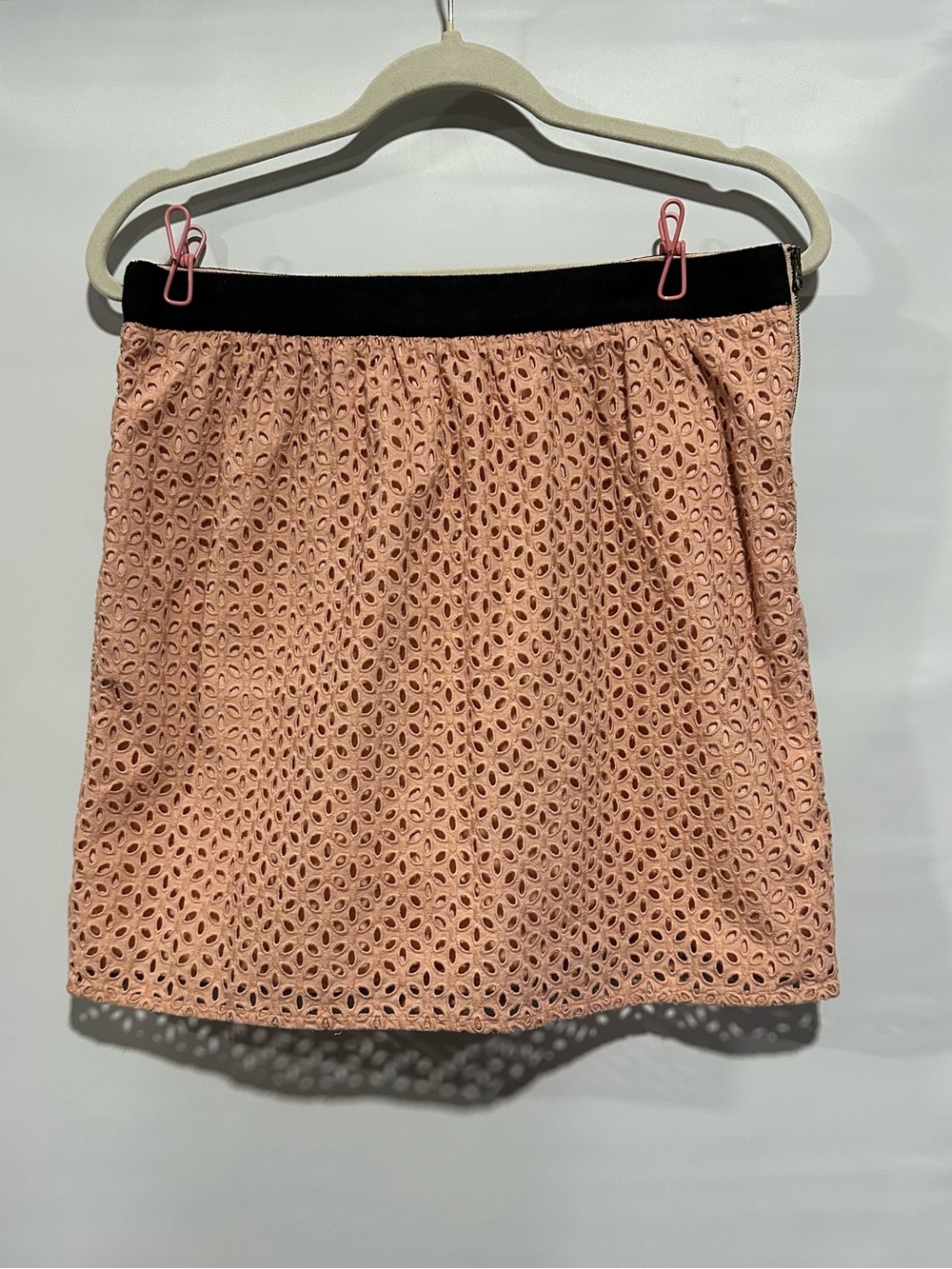 100% Cotton LOFT Eyelet Mini Skirt
